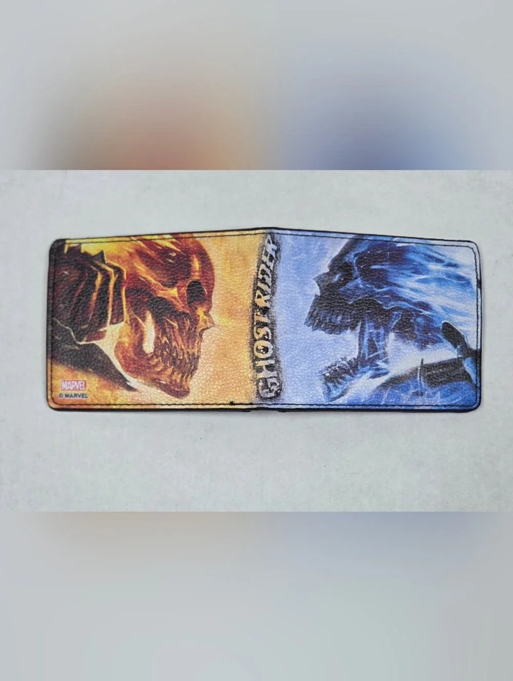 Ghost Rider Marvel Bifold Buckle Down Wallet New